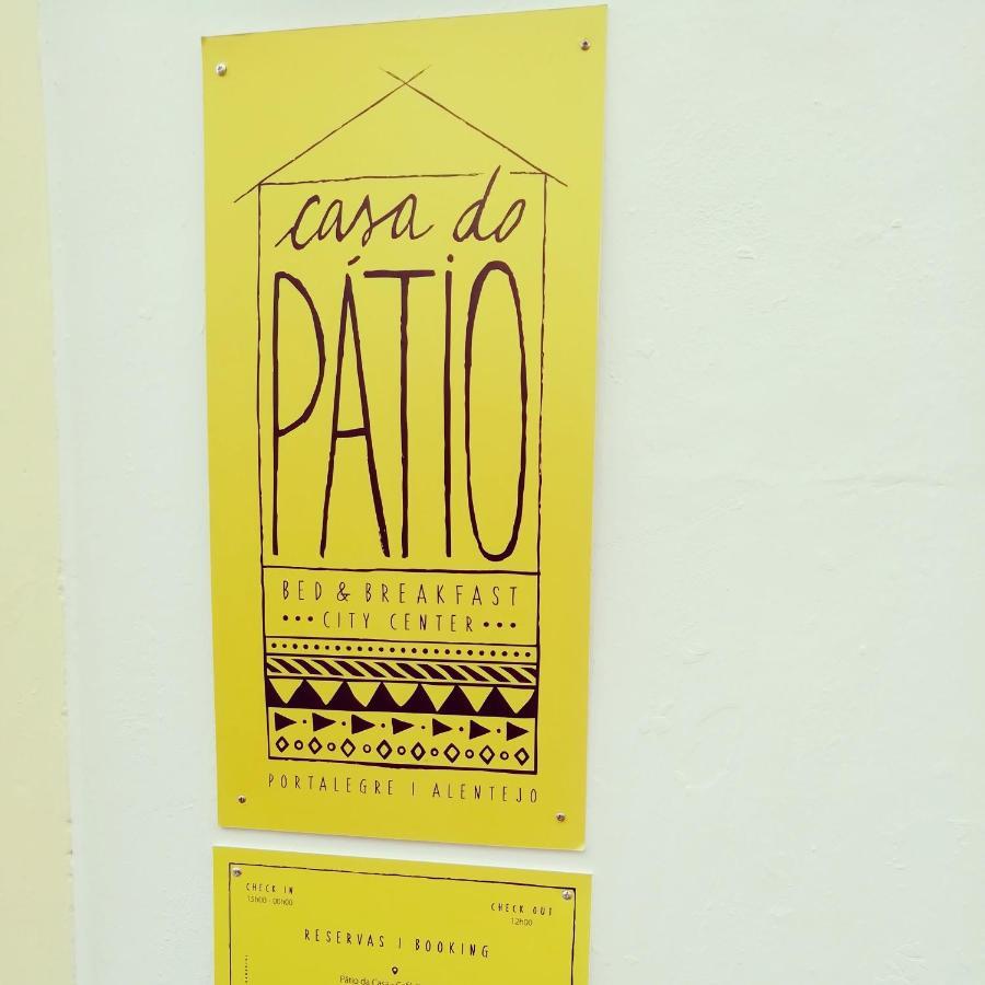 Casa Do Patio- Bed & Breakfast- City Center Порталегре Екстериор снимка
